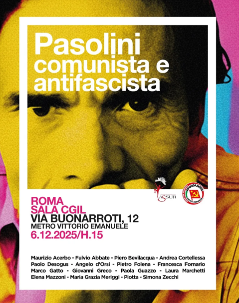 Pasolini comunista e antifascista